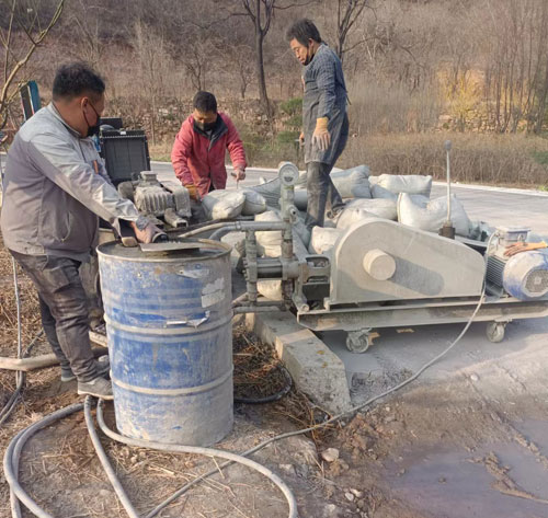 临沧路面下沉注浆